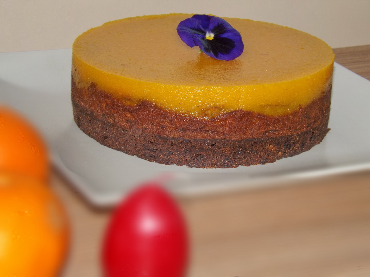 Cheesecake cu portocale