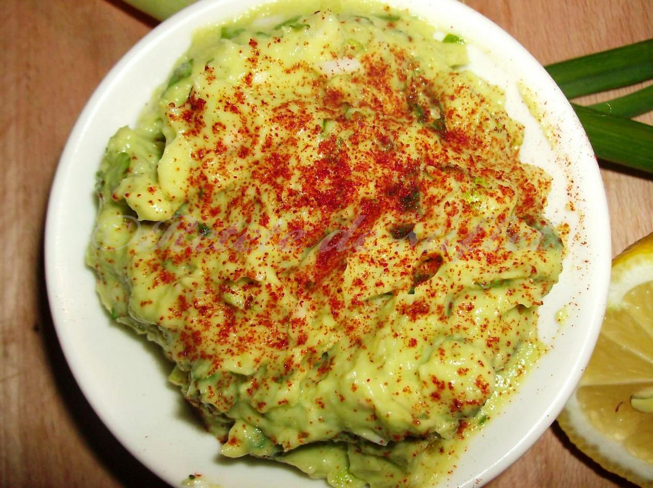 Tortilla mexicana cu guacamole