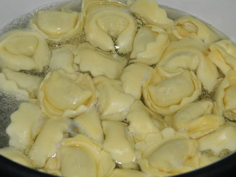 Omleta cu tortelloni