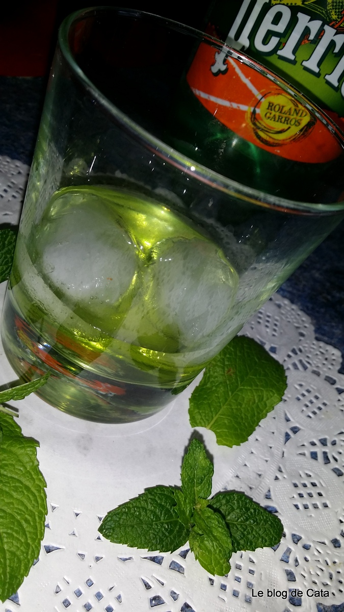 Sirop de menta de casa