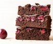 Brownie cu visine-11