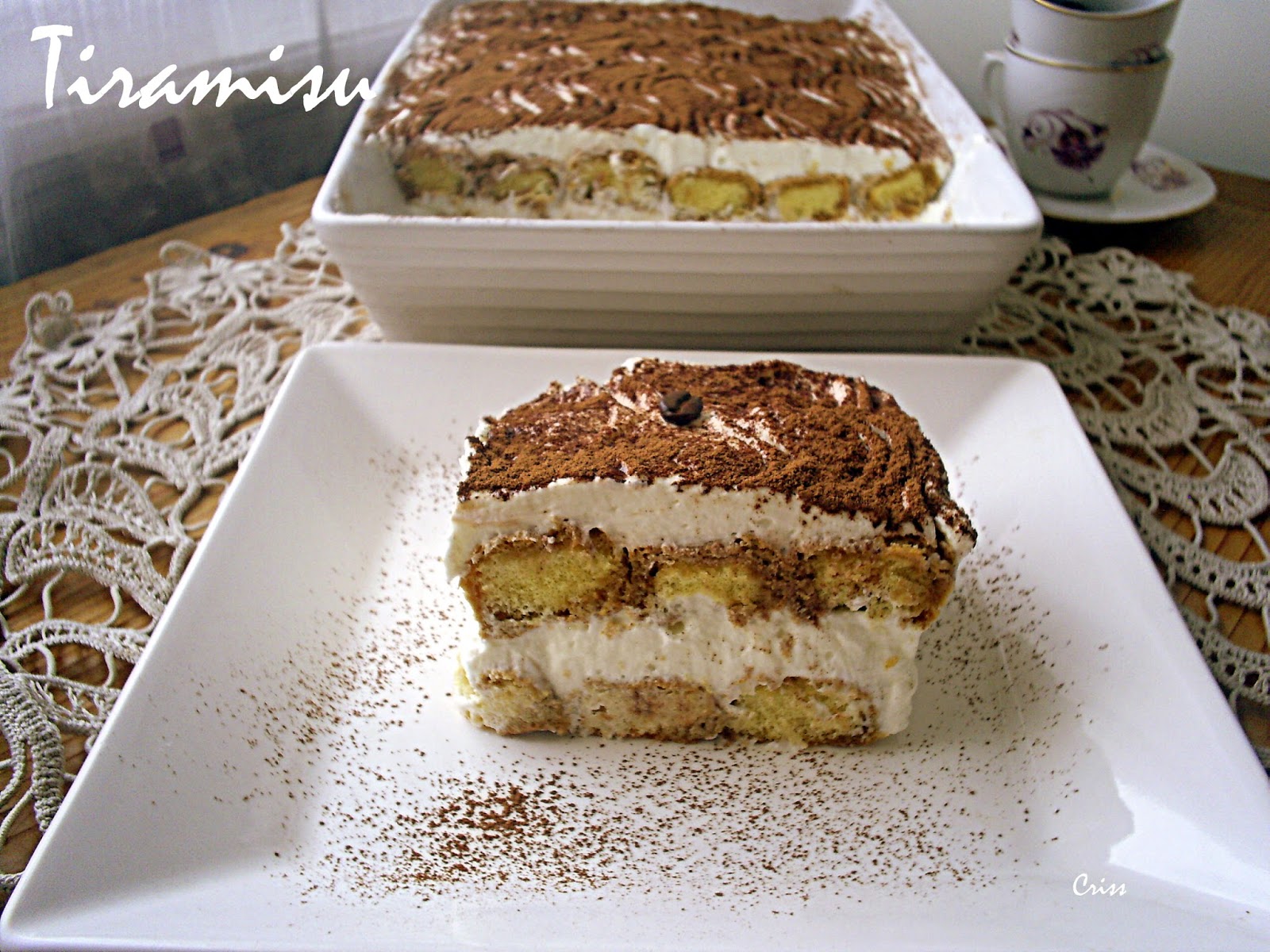 Desert tiramisu reteta fara oua