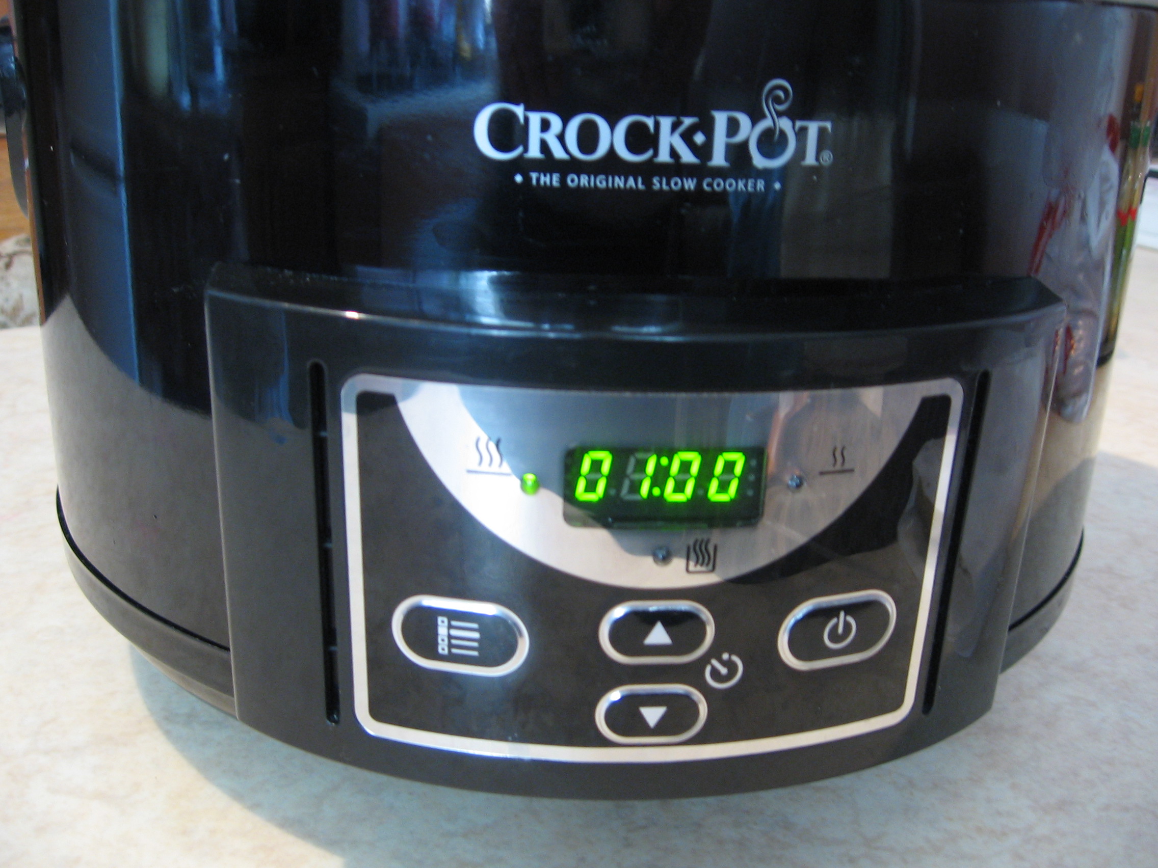 Pui cu ciuperci si sos de smantana cu usturoi - slow cooker Crock-Pot 4,7 L