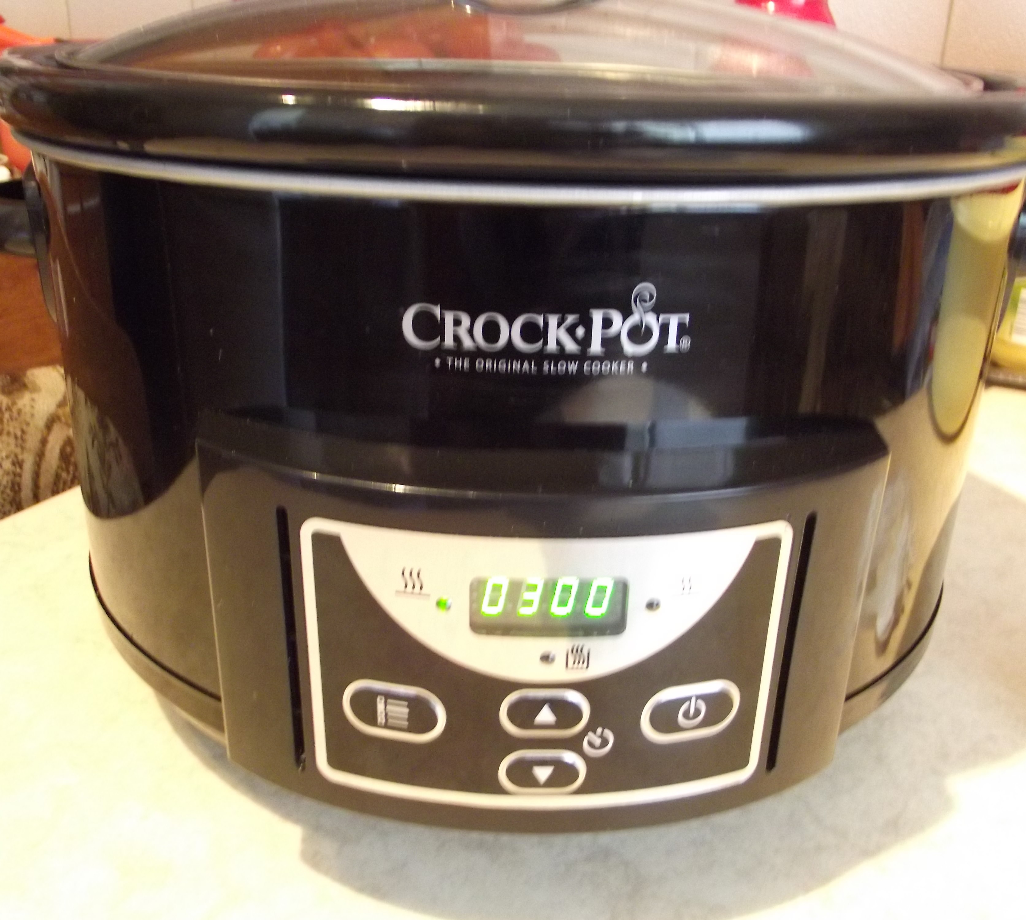 Muschi de porc in sos de rosii cu usturoi la slow cooker Crock-Pot 4,7 L