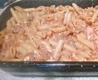 Penne la cuptor cu carne tocata si ciuperci-9