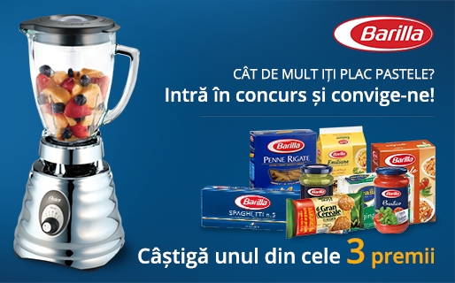 Bucataras si Barilla iti propun o noua provocare