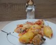 Gnocchi cu sunca, mozzarella si parmesan la cuptor-0