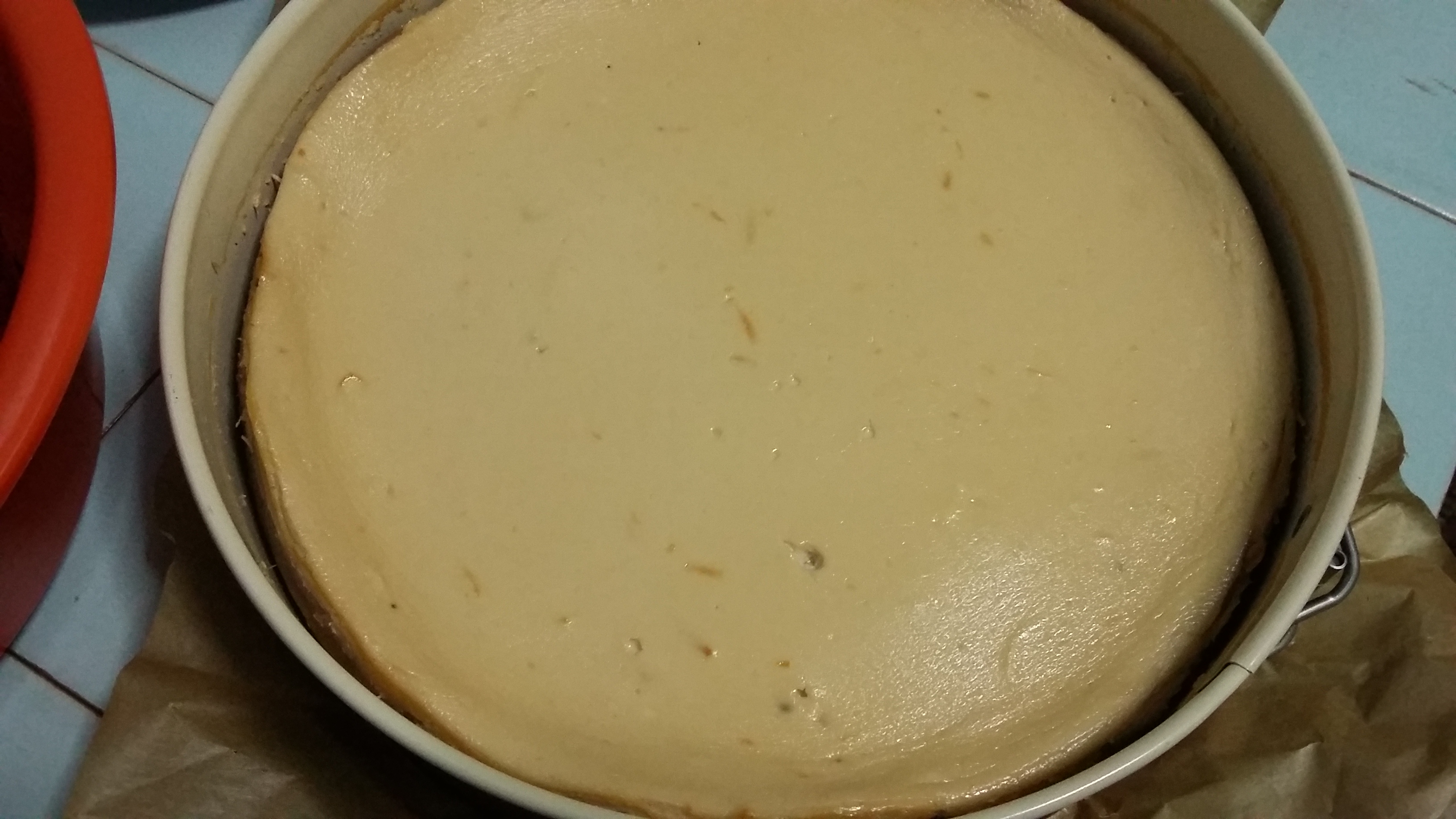 Cheesecake cu ciocolata si portocale