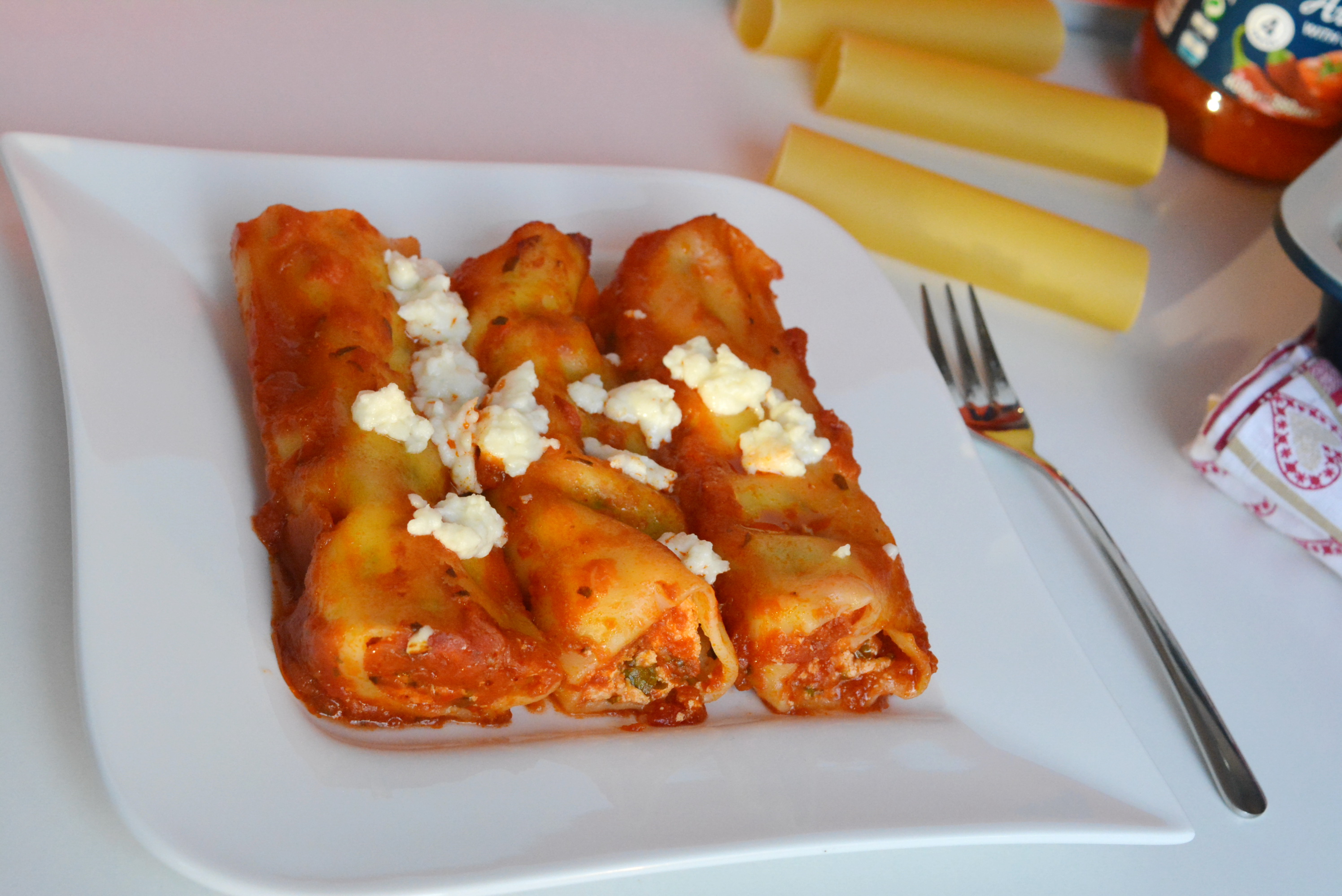 Canelloni cu ricotta