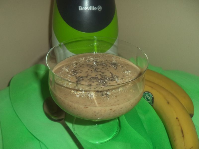 Smoothie cu fibre si fructe