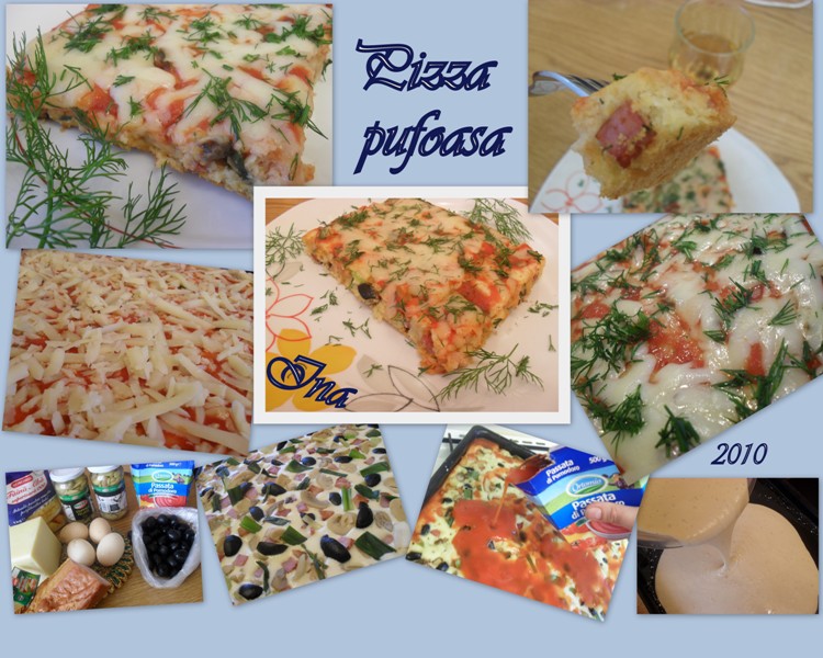 Pizza pufoasa