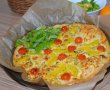 Pizza cu portocale, asortata cu salata-8