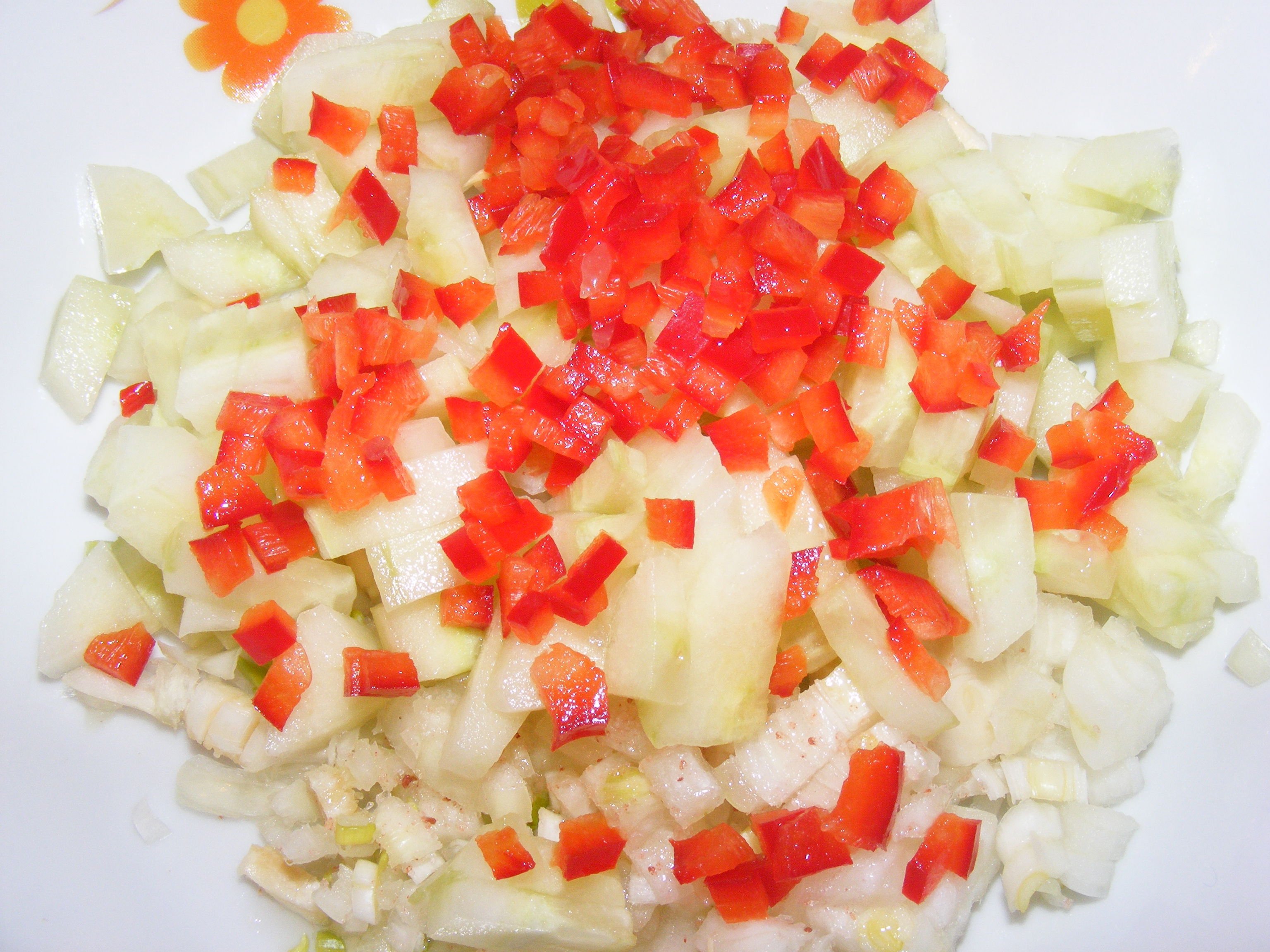Salata cu somon afumat