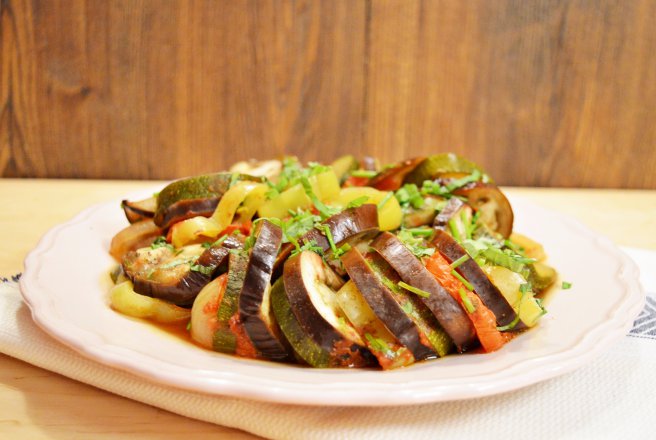 Ratatouille la slow cooker Crock-Pot