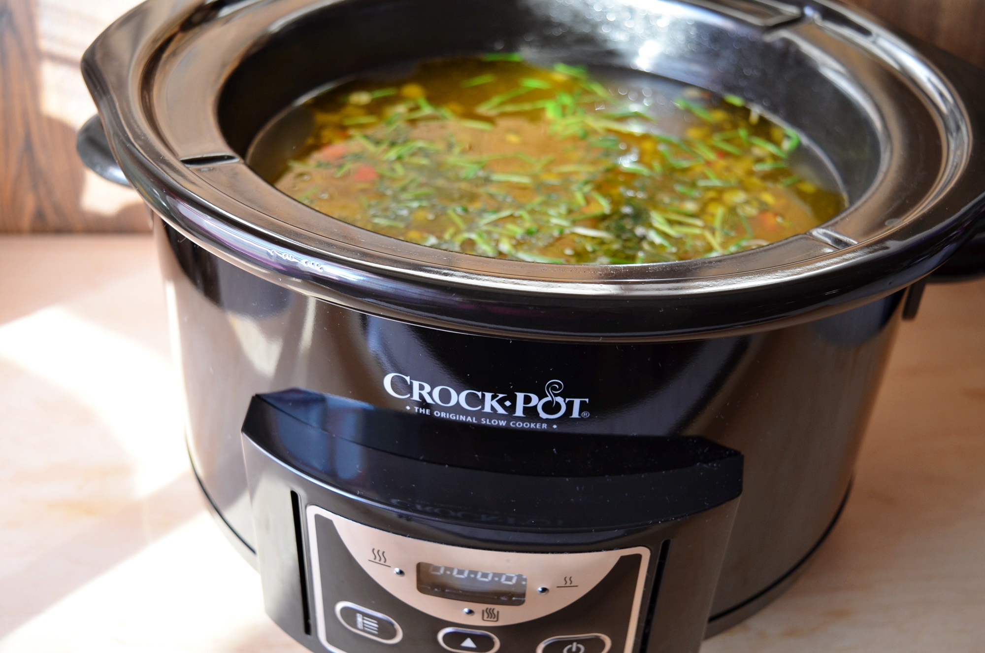 Ciorba de legume la slow cooker Crock-Pot