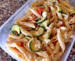 Salata rece de paste cu conopida, zucchini si rosii-1