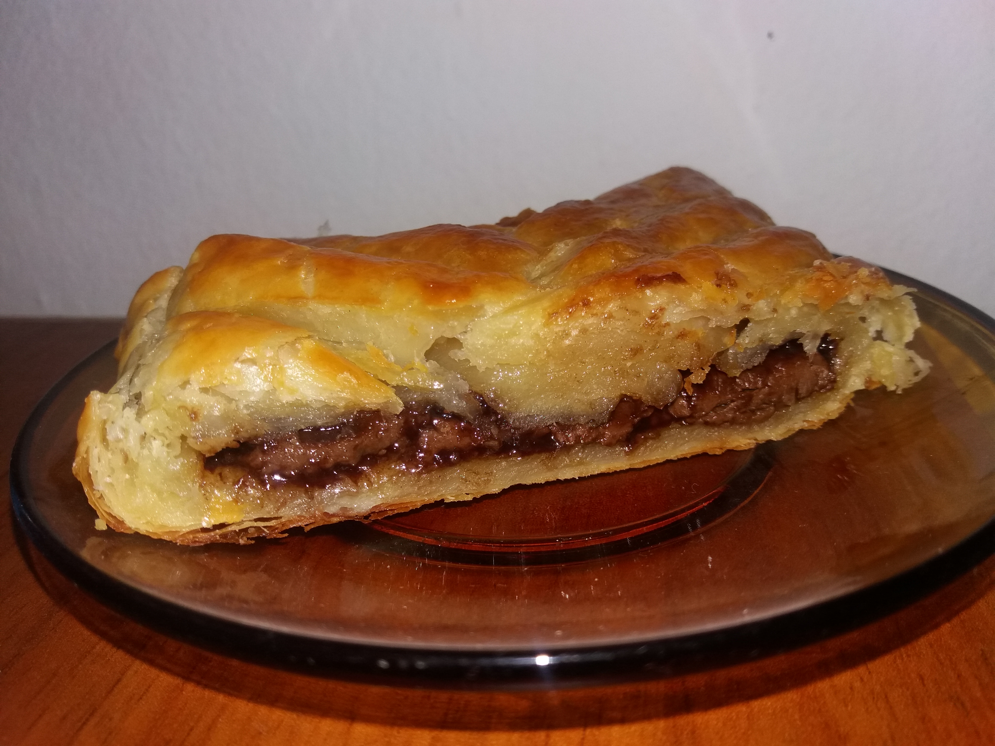 Strudel cu ciocolata