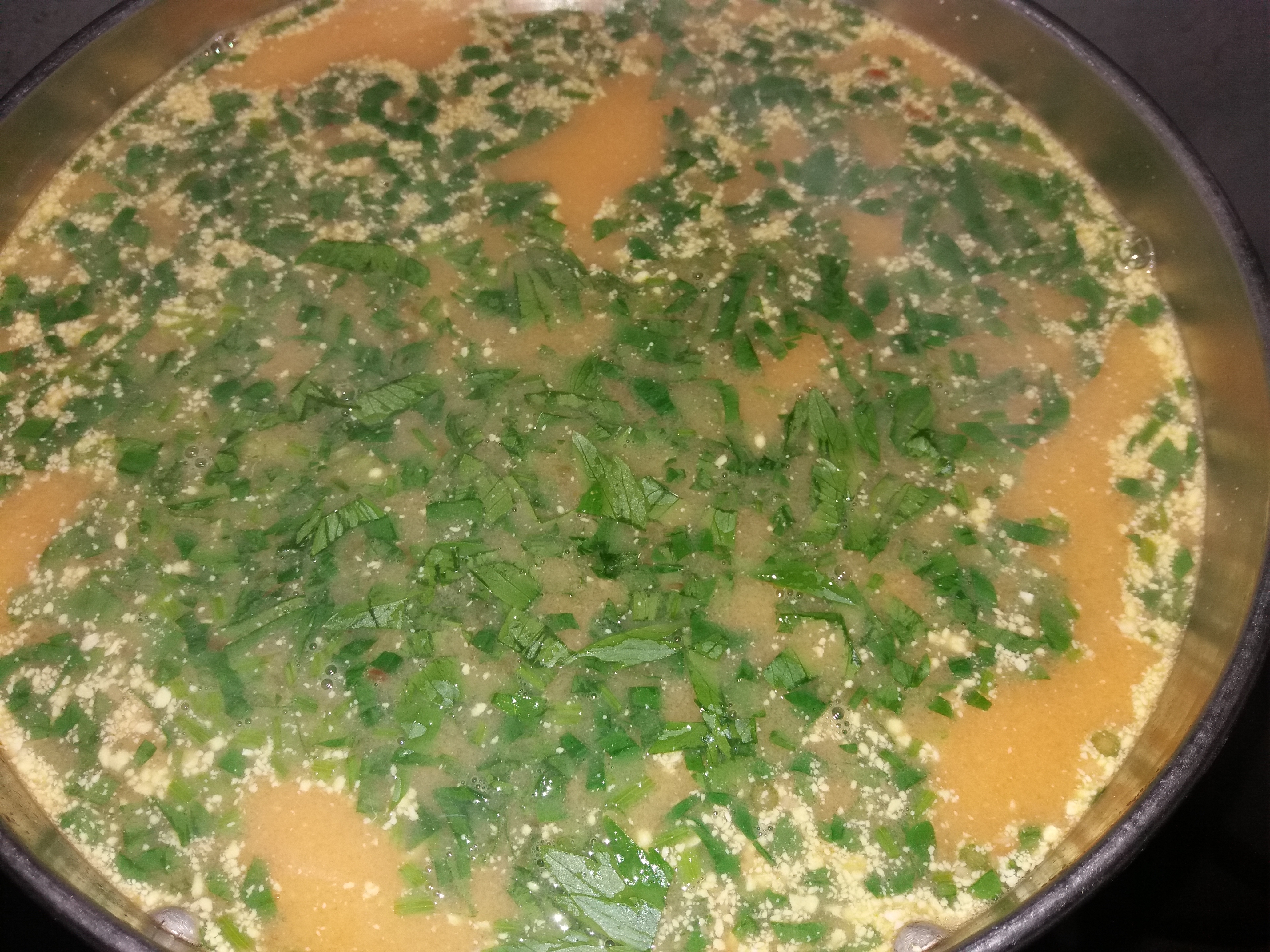 Ciorba traditionala de miel la ceaun