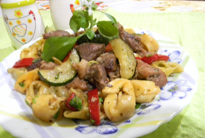 Tortellini cu carne de porc