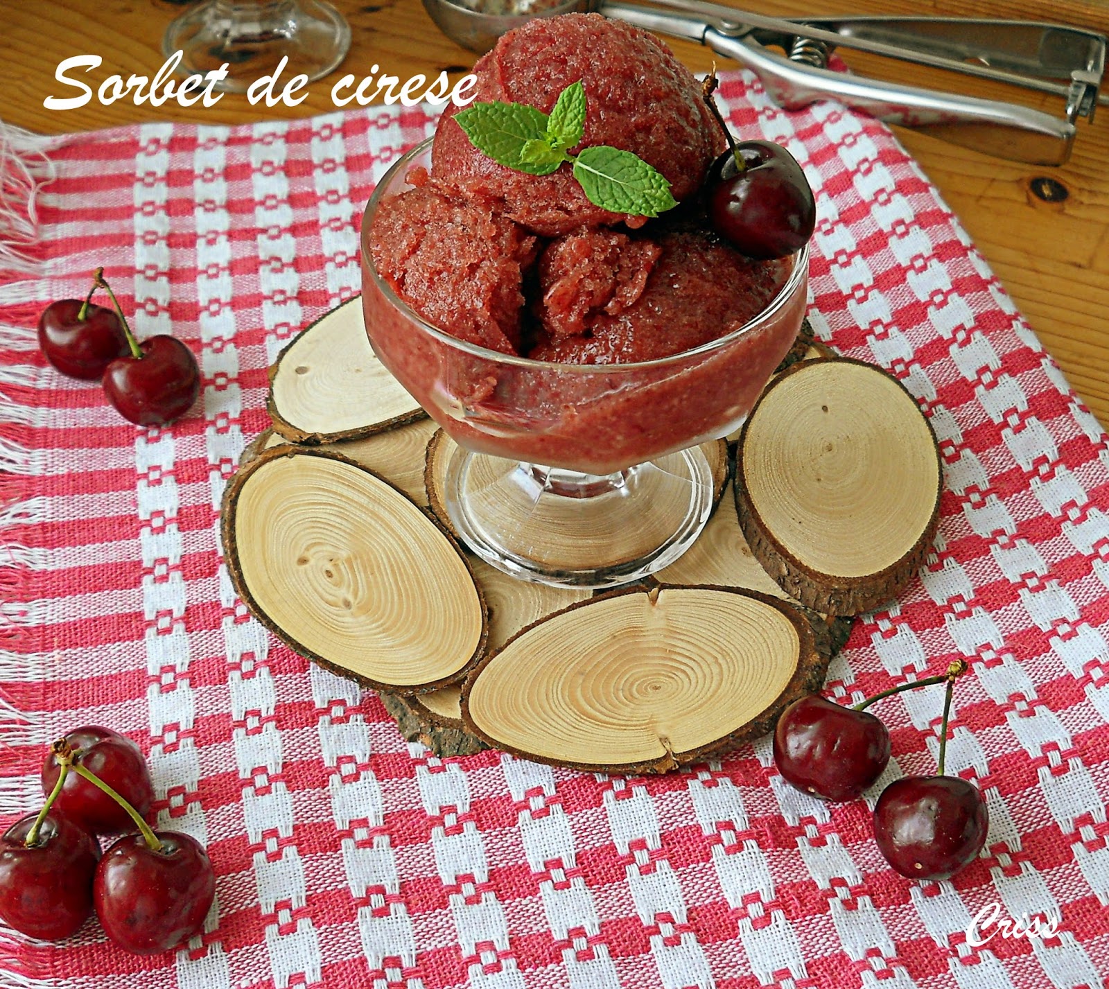 Sorbet de cirese