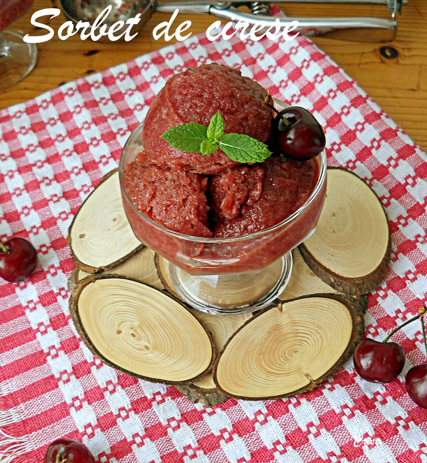 Sorbet de cirese