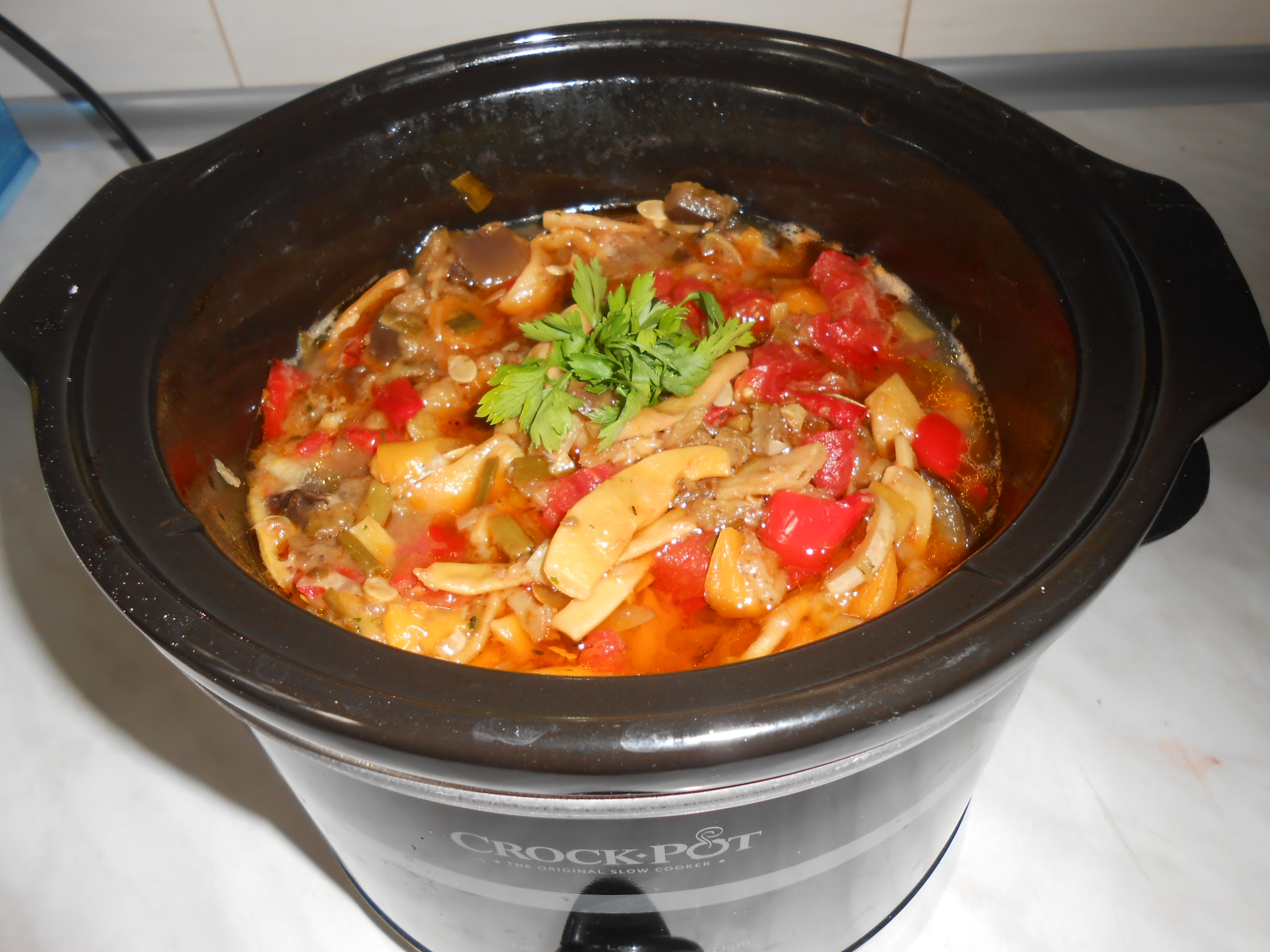 Ghiveci la slow cooker Crock-Pot