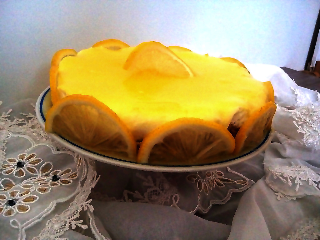 Cheesecake cu lămâie (fără coacere)