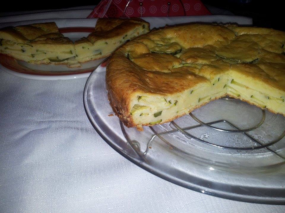 Tarta rustica cu dovlecei