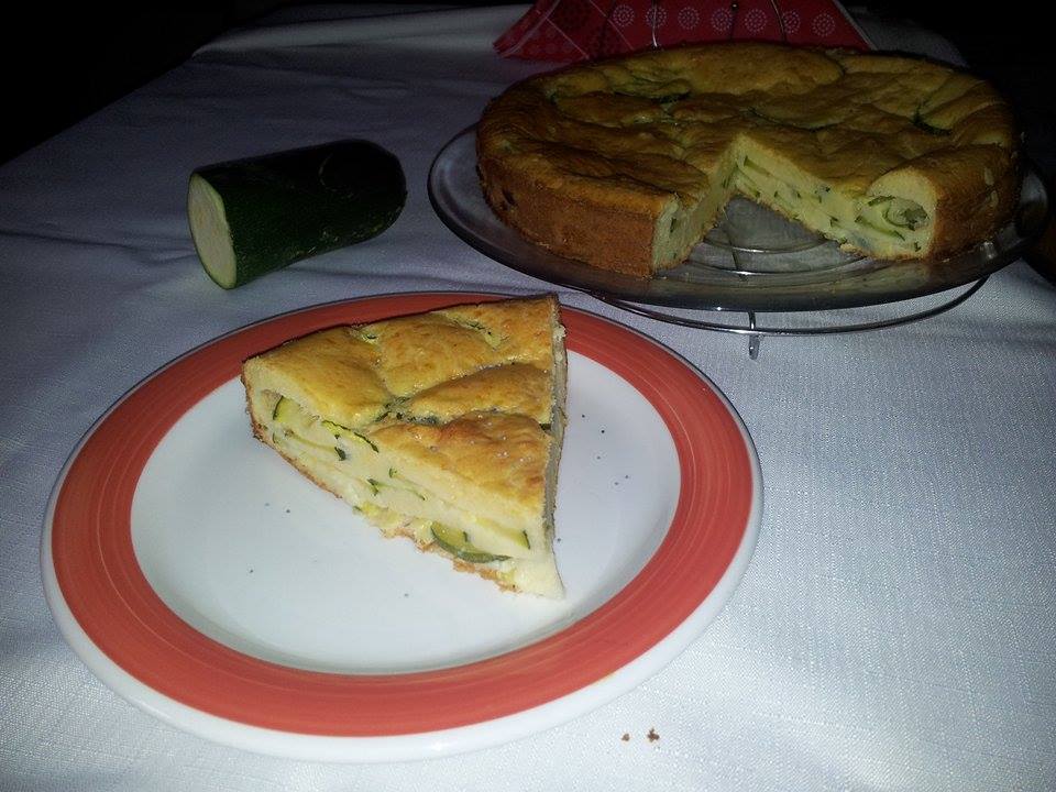 Tarta rustica cu dovlecei