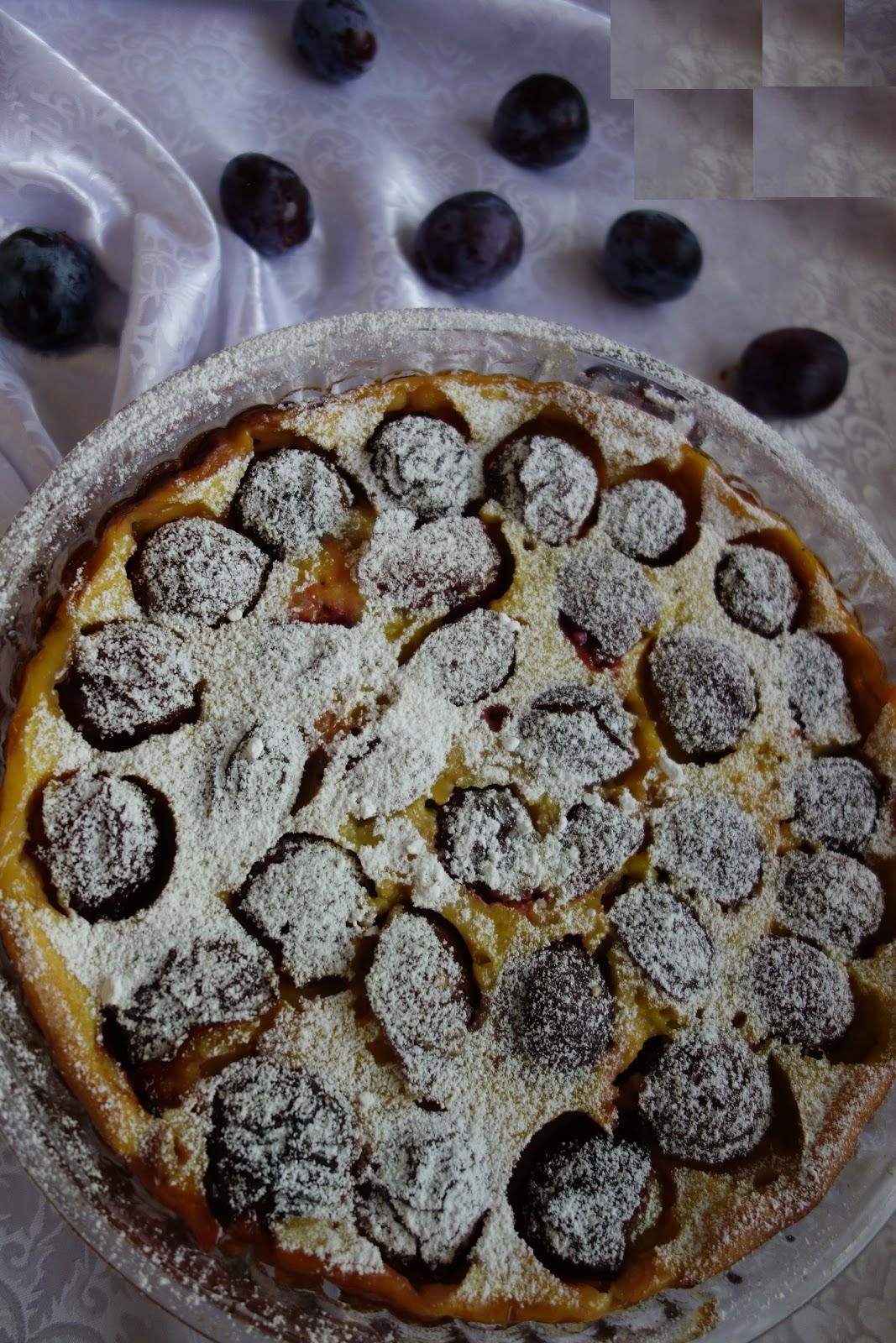 Clafoutis cu prune