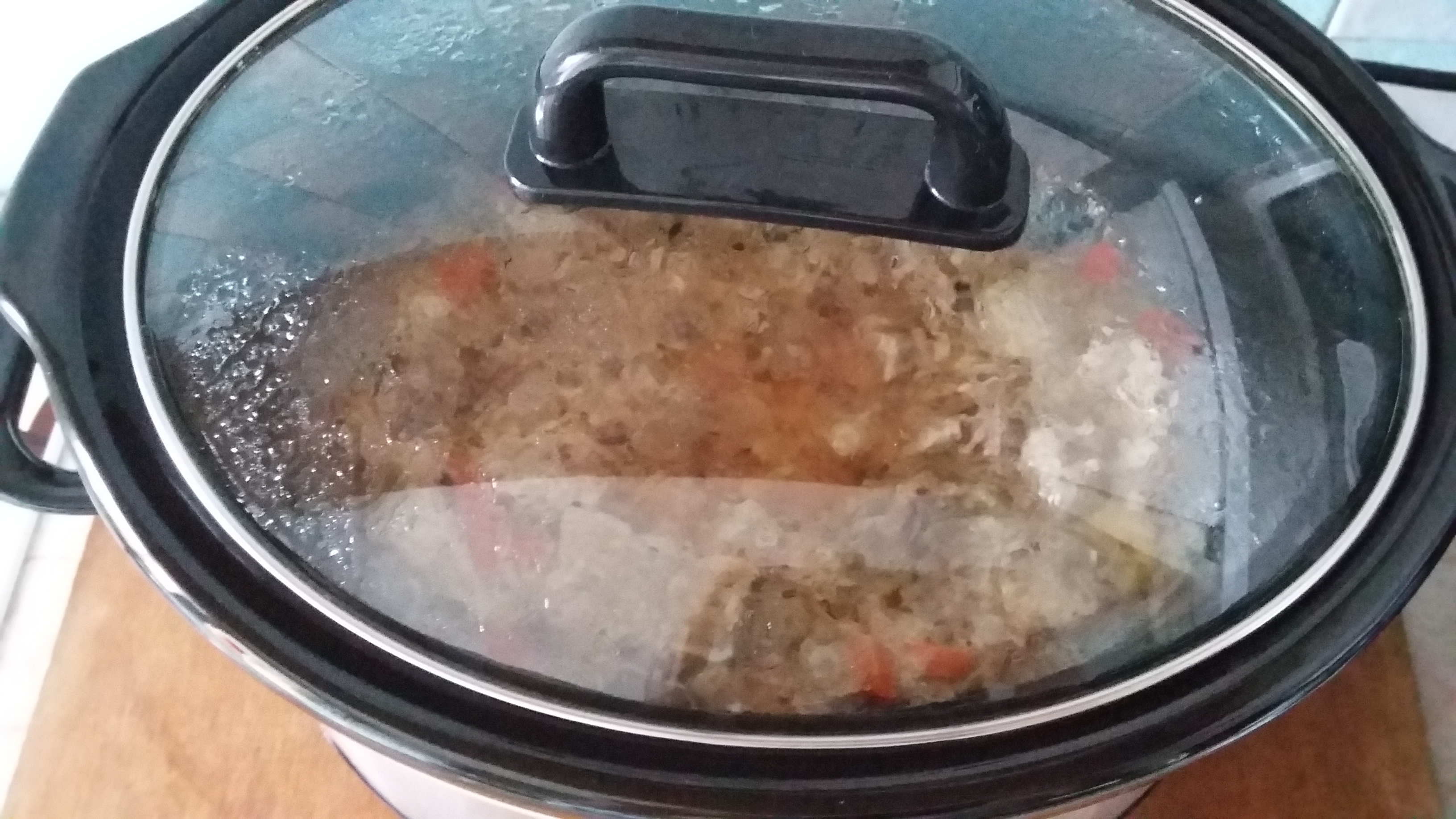 Tocanita din piept de rata la slow cooker Crock-Pot