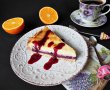 Tarta cu fructe de padure si umplutura de branza-3