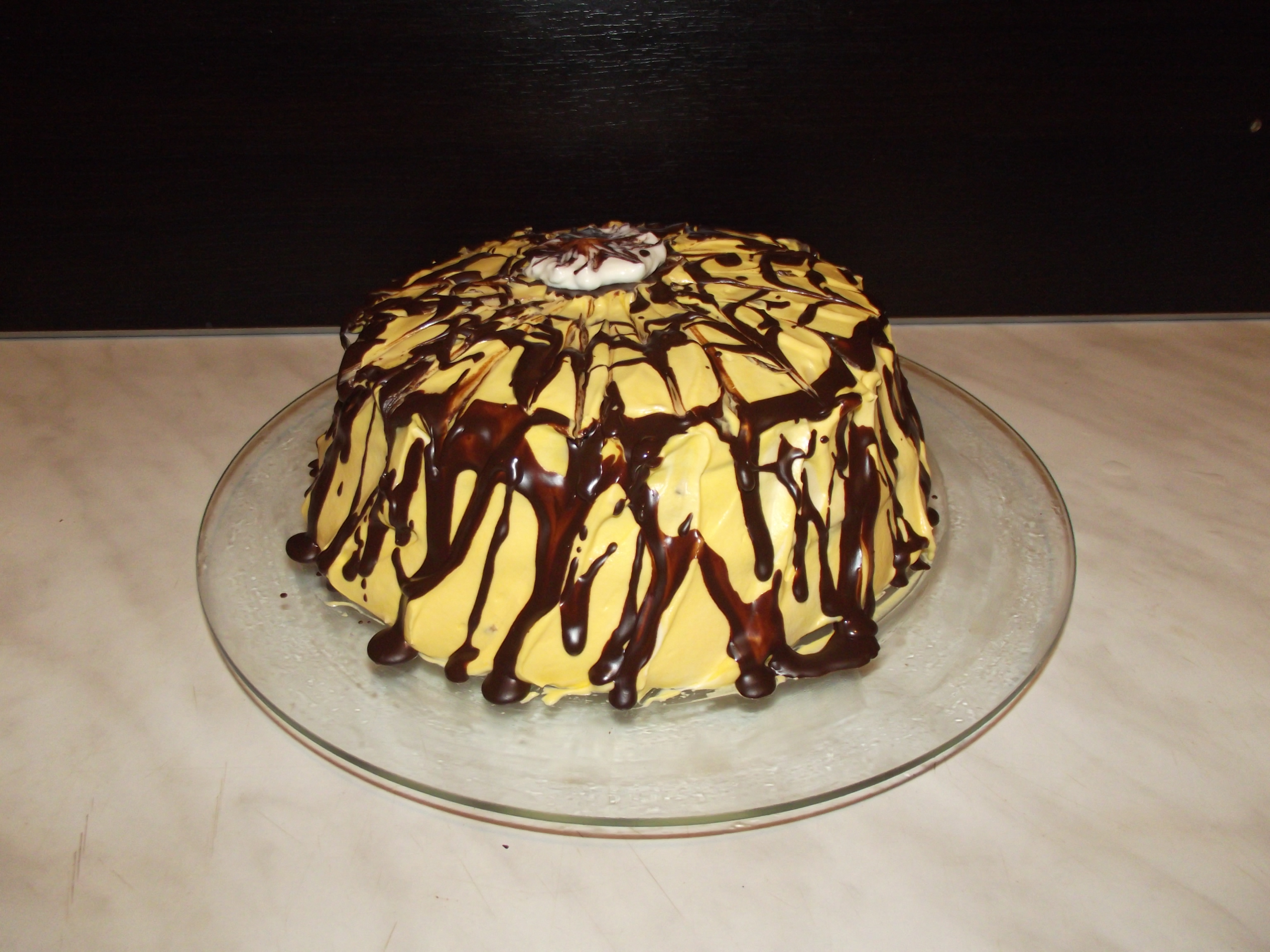 Desert tort cu caramel si mascarpone