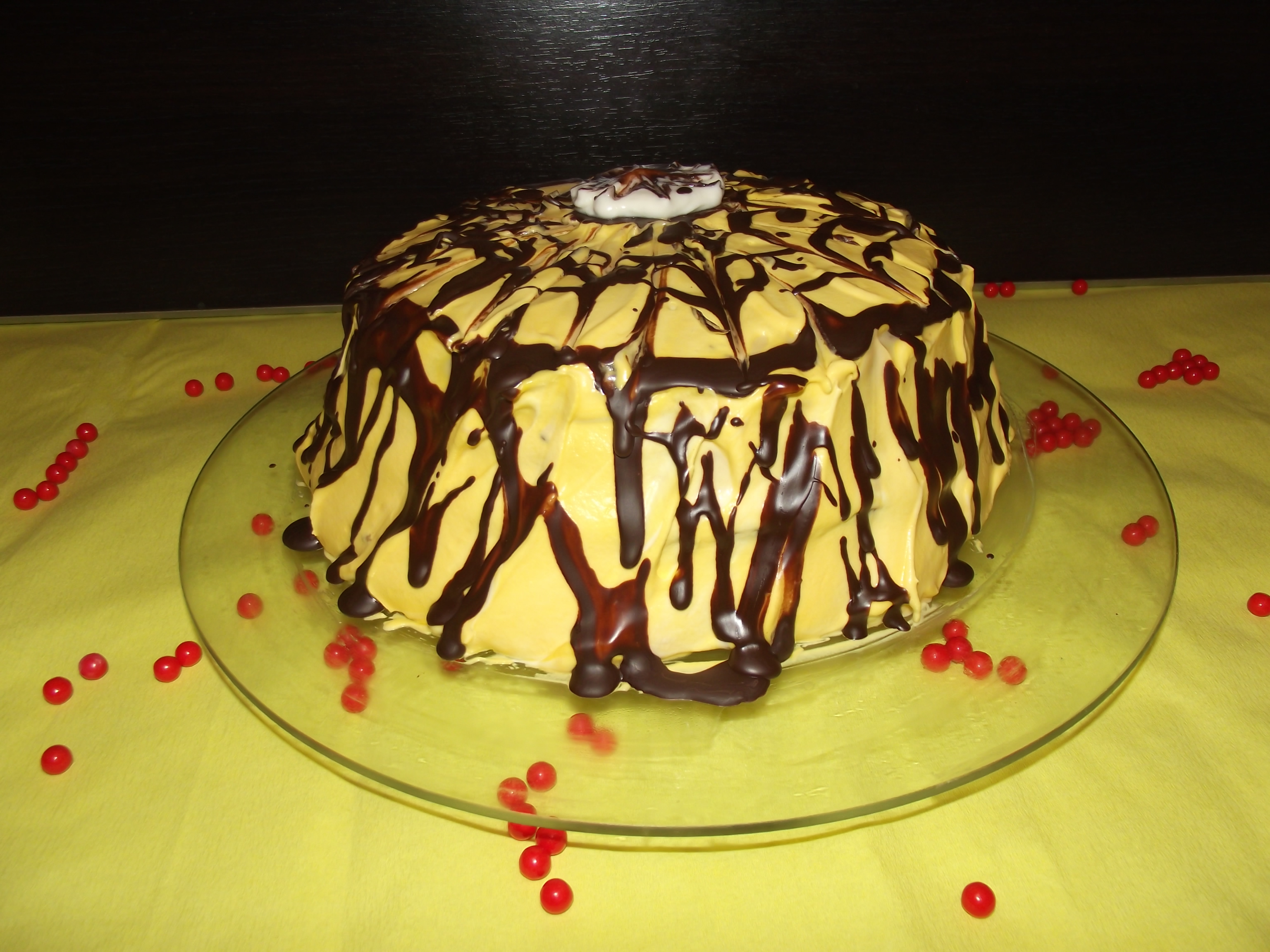 Desert tort cu caramel si mascarpone