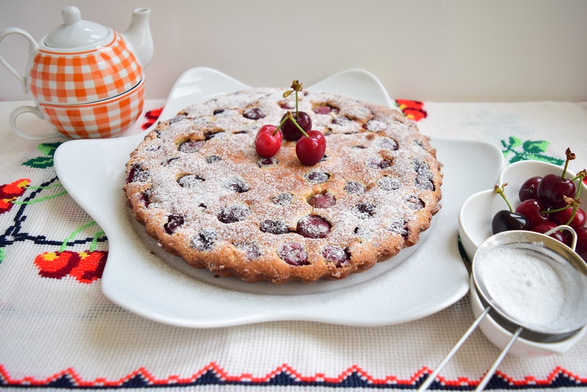 Desert clafoutis cu cirese