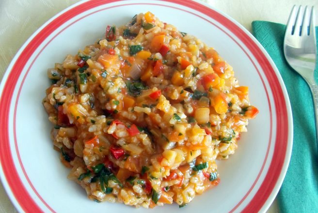 Pilaf cu legume