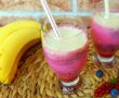 Smoothie cu fructe de padure si banana-5