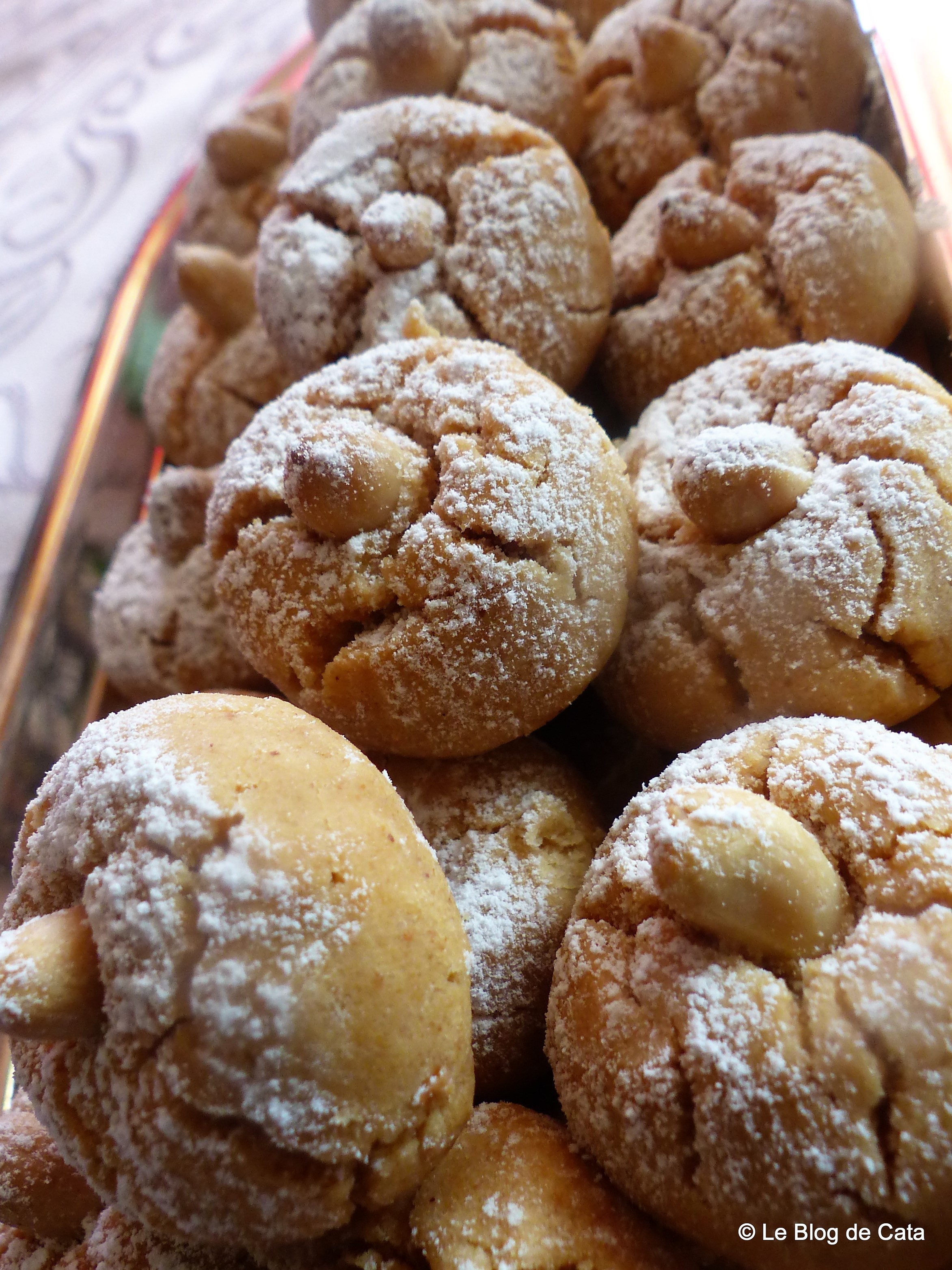 Desert biscuiti cu unt de arahide / Ghriba Lbahla