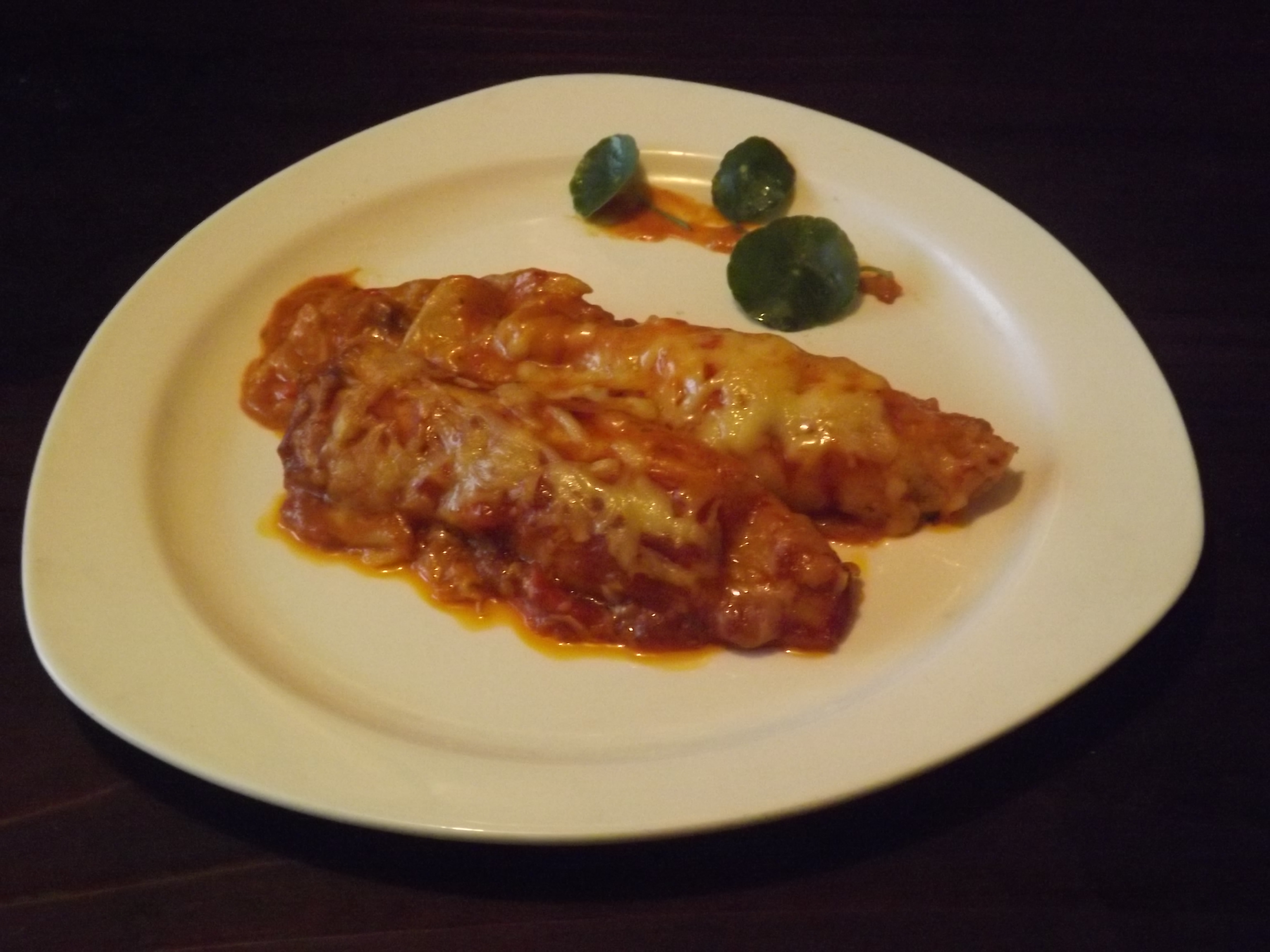 Enchilada cu carne de pui