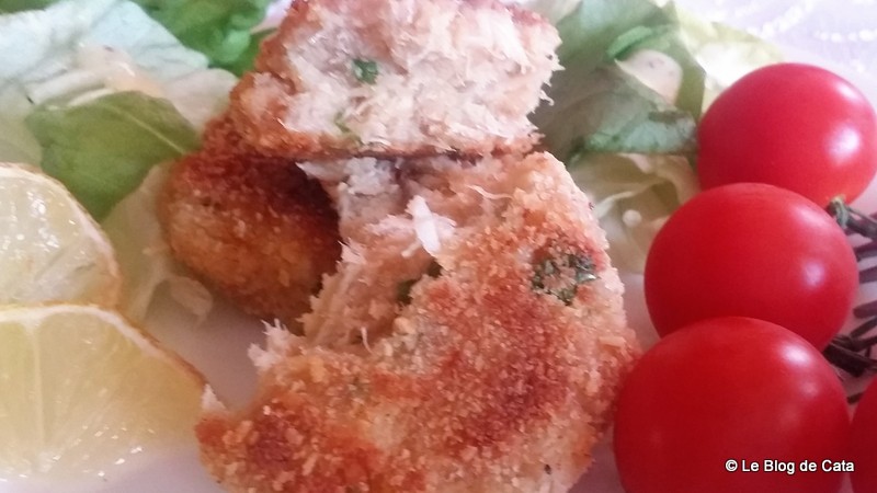 Chiftele din crab / Crab cake