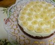 Desert tort cu ciocolata si migdale, mascarpone si banane-7