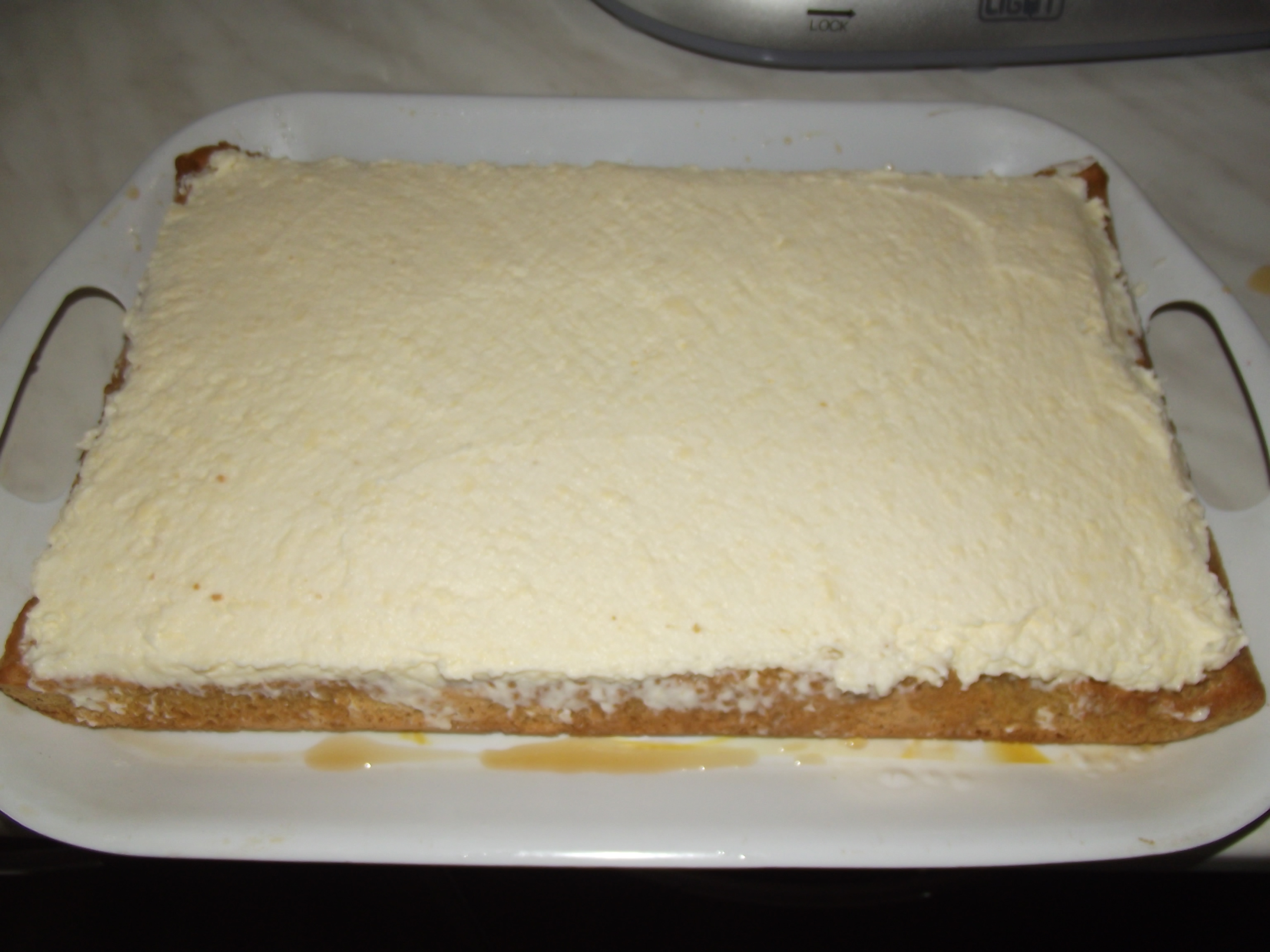 Desert prajitura cu crema de lamaie