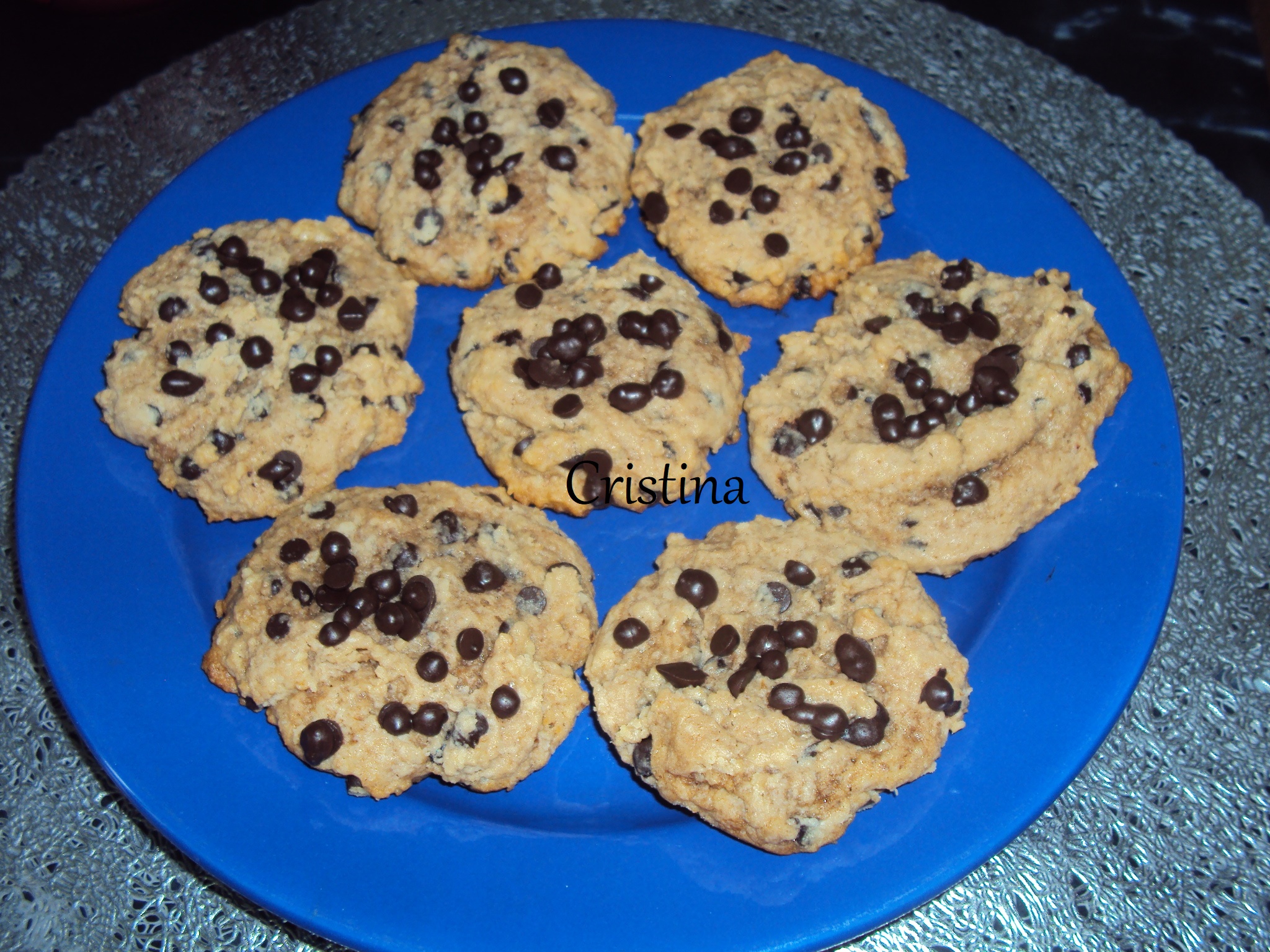 Desert biscuiti cu fulgi de ciocolata