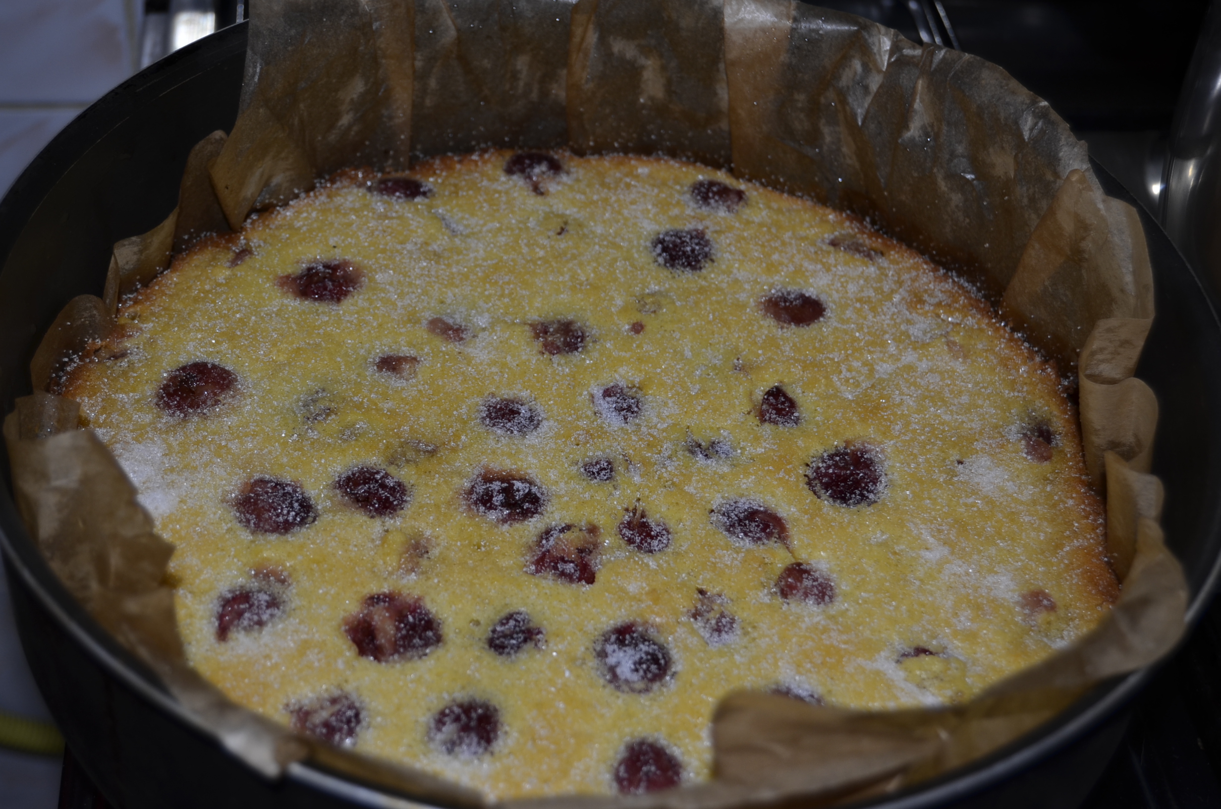 Desert clafoutis cu cirese