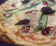 Aperitiv fritata/ Omleta cu asparagus si trufa neagra-8