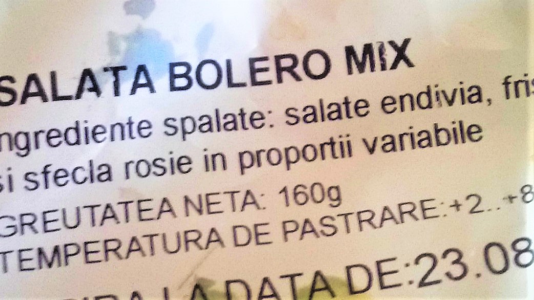 Salata verde cu ton si portocala