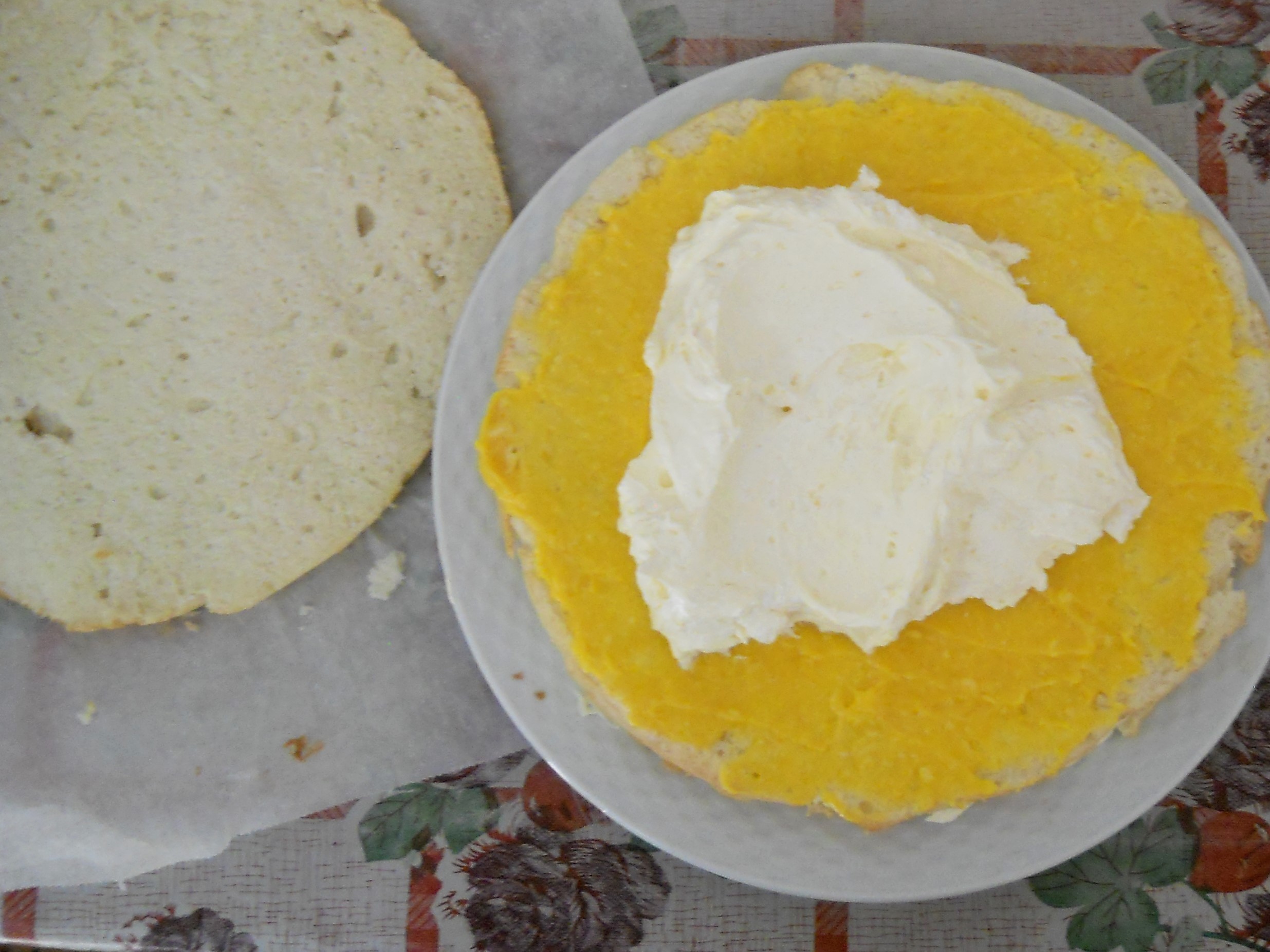 Desert tort cu lemon curd