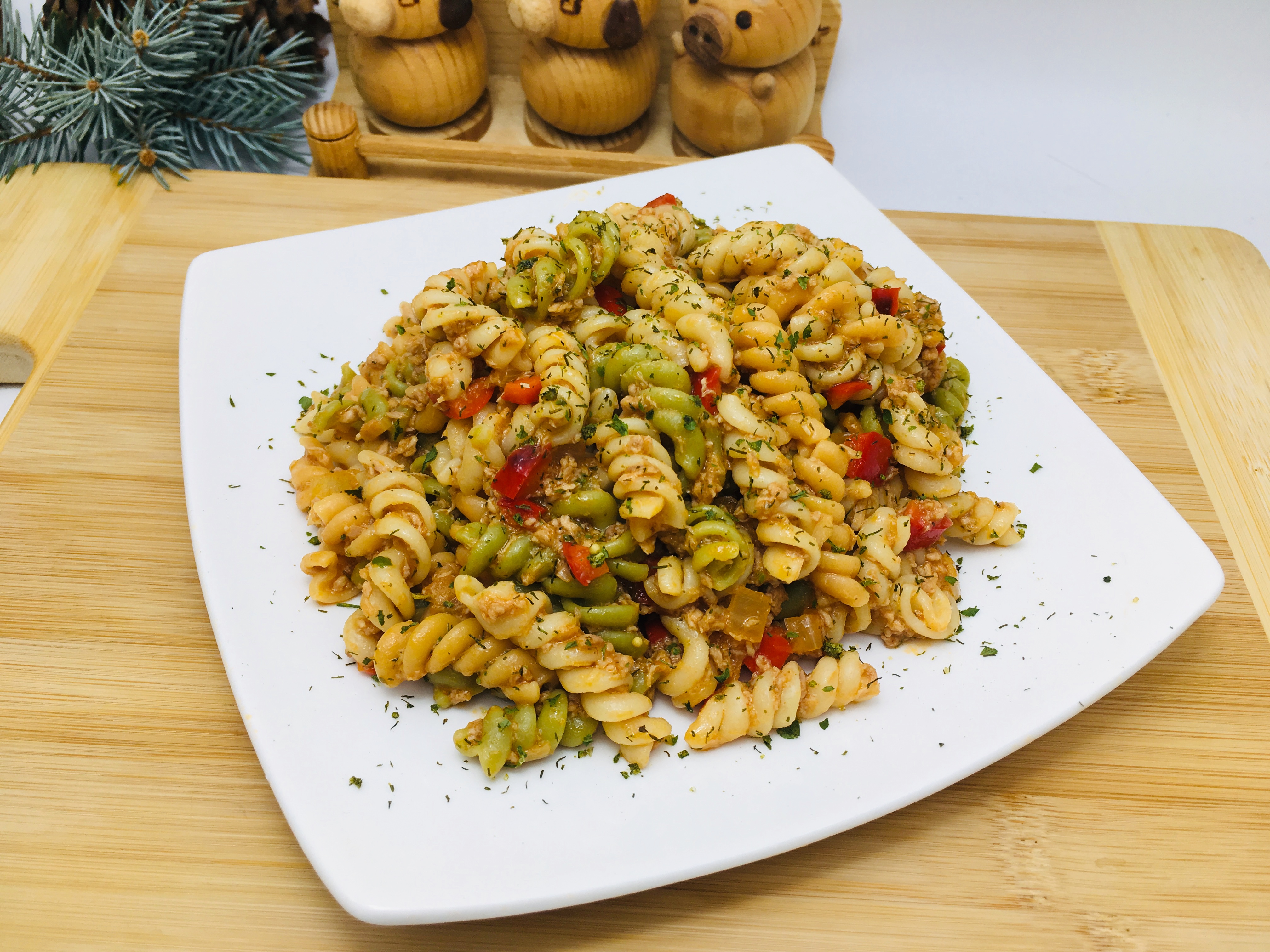 Fusilli cu ton