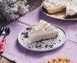 Tarta cu unt de arahide, crema de branza si frisca-1