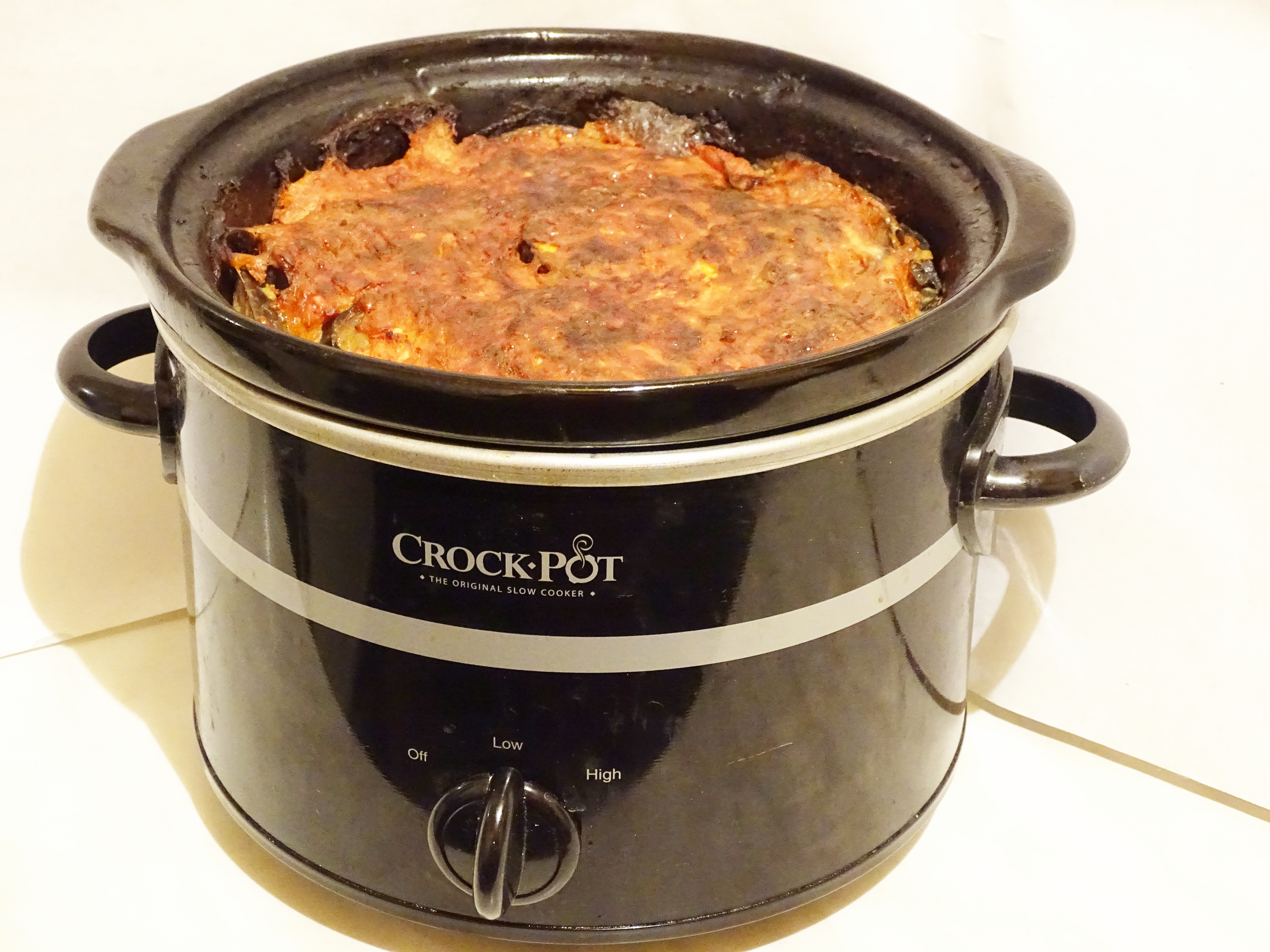 Musaca de vinete la slowcooker Crock-Pot